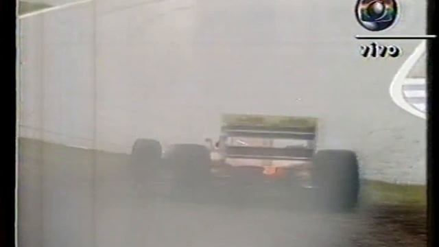 Формула 1. Вылет Алези на Гран-при Испании 1992 (субботняя квалификация)