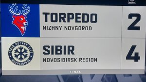 Обзор матча КХЛ ТОРПЕДО - СИБИРЬ
