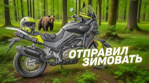 Мотоцикл - Всё!!! Уехал мой QJ Motor SVT 650 на зимовку
