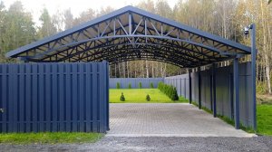 Навес для машины