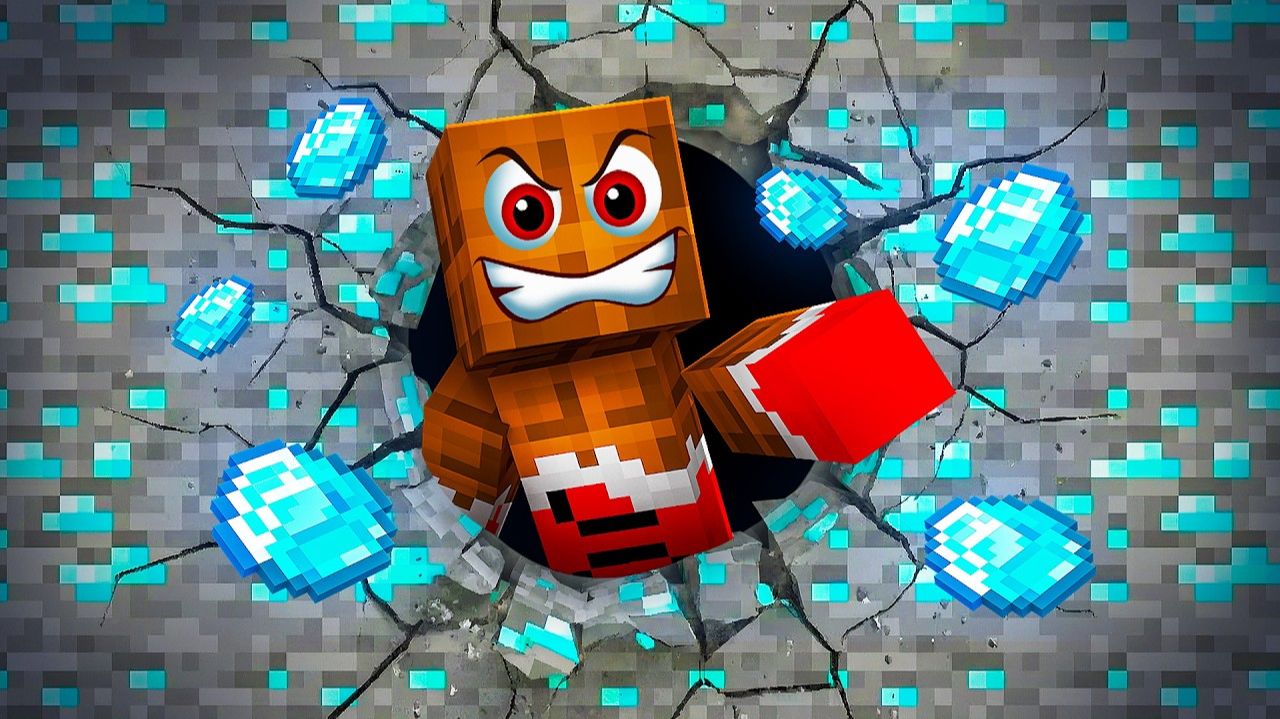 99% ПРОИГРАЮТ! 😱 ДОБУДЬ ВСЮ РУДУ В МАЙНКРАФТ смотреть онлайн