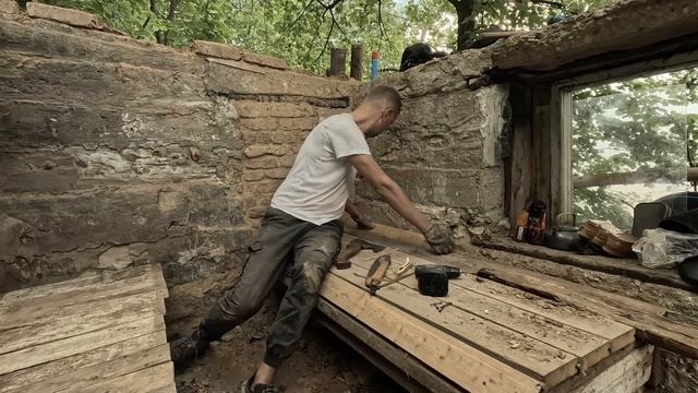 Каменный дом у реки - второе дыхание. Первая ночевка 2 серия смотреть онлайн