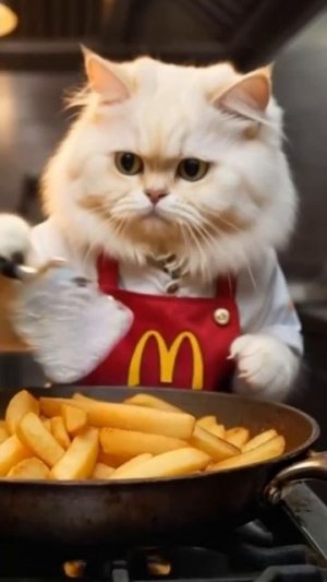 Милая кошка.