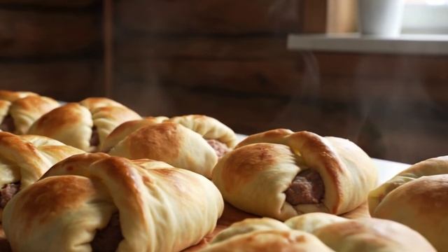 САМСА. МЯСНЫЕ ТРЕУГОЛКИ. Рецепт внутри! С Вас подписка, лайки и комменты! смотреть онлайн