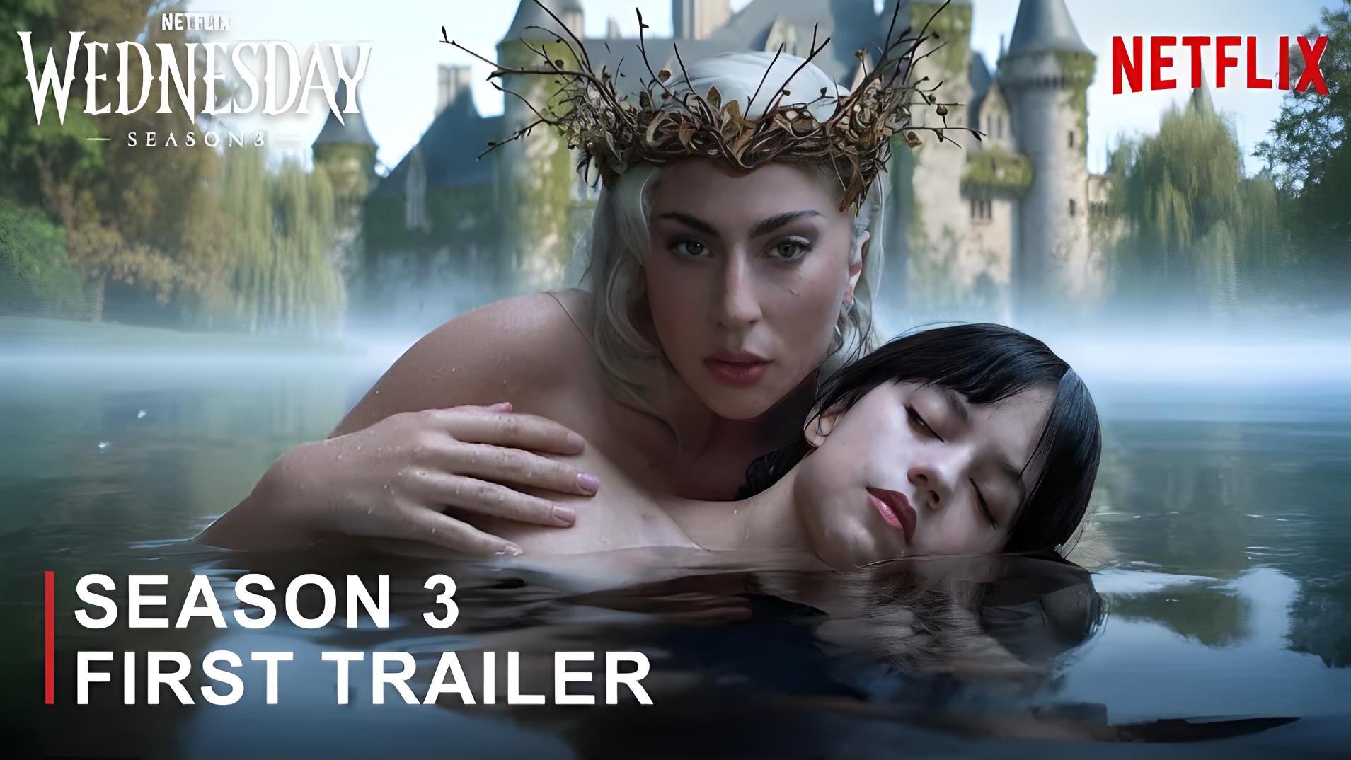 Уэнздей: 3 Сезон (Трейлер 2026) смотреть онлайн