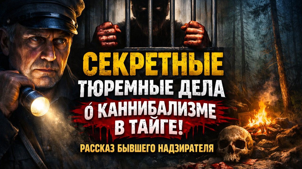 Секретные тюремные дела о каннибализме в тайге — признание бывшего надзирателя. таежные истории
