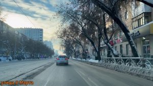 Едем по Екатеринбургу, январь 2026 года, часть 3