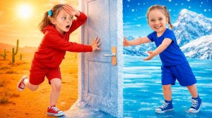 Холод или тепло? Узнаем с Майей и Машей!