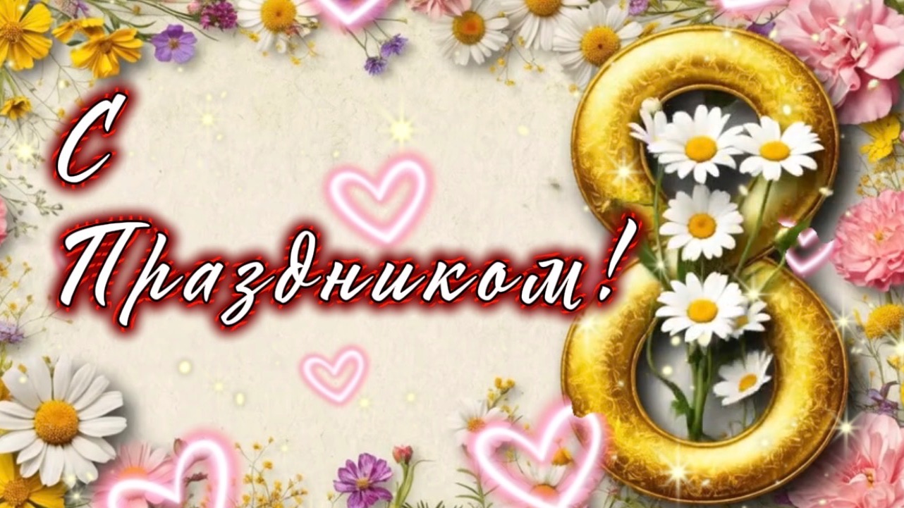 С днем 8 марта! Пусть солнца теплые лучи, зажигательная песня и поздравление к празднику смотреть онлайн