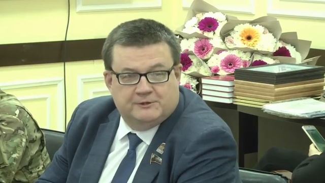 Ступино. Поздравил представителей СМИ с Днём российской печати