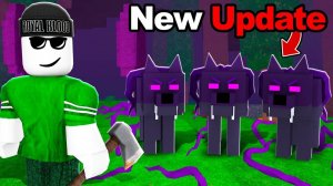 Новое обновление ЖЕСТКИЙ РЕЖИМ - 99 ночей в лесу Роблокс