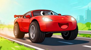 Машинки, еще машинки и только машинки - Развивающие мультики для детей - Крошка Антошка