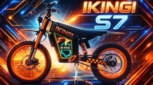 IKINGI S7 Электро Питбайк для подростков