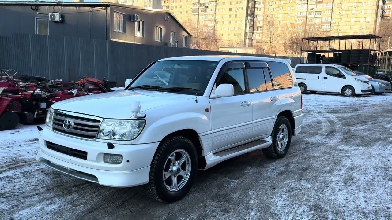 Toyota Land Cruiser 100  Made In Japan