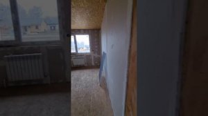 Двухэтажный дом из СИП панелей в предчистовой отделке.