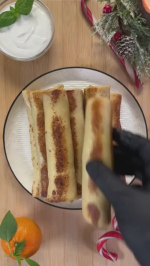 Блинчики с мясом 🥩