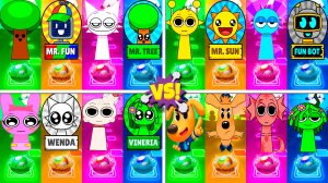 ВСЕ СПРУНКИ МЕГАМИКС 169-172 уровни - Мультики про Спрунке | МУЛЬТФИЛЬМЫ SPRUNKI в Tiles Hop