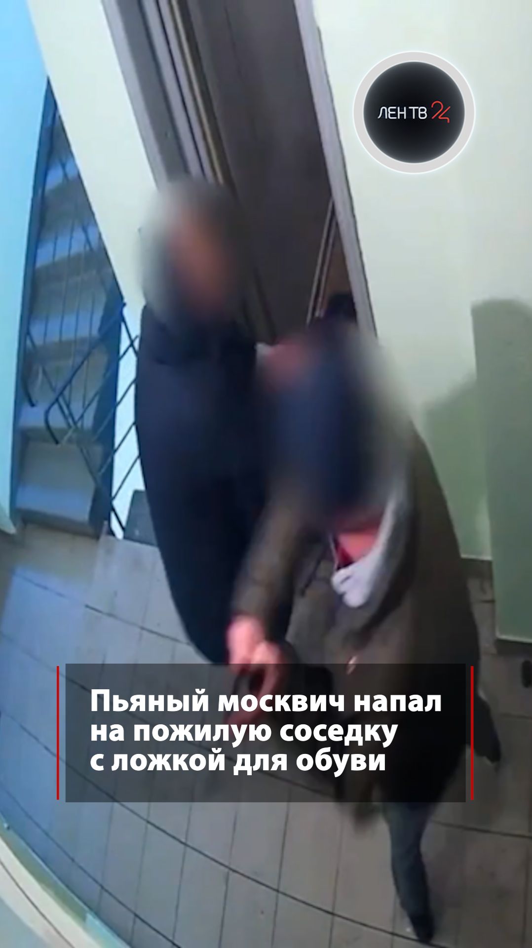 Неадекват в одном тапке набросился на соседку с ложкой для обуви смотреть онлайн