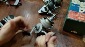 РЕДКАЯ СПИННИНГОВАЯ КАТУШКА ЛИЗ МОДЕЛЬ КСБ 1960 ГОДА.НОСТАЛЬГИЯ ПО СНАСТЯМ СССР.