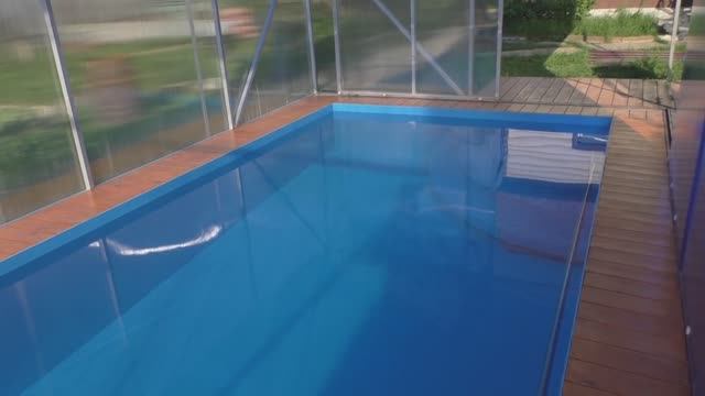 Полипропиленовый бассейн. Тепловой насос для бассейна