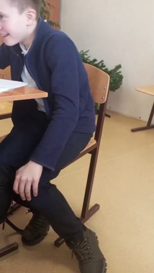 На уроке русского языка