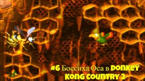 #6 Боссиха Оса в Donkey Kong Country 2