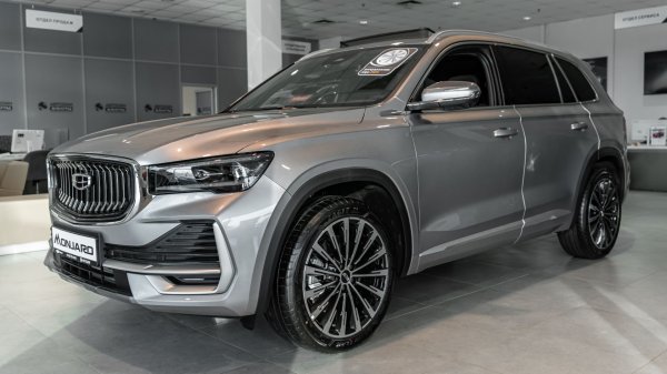 Geely Monjaro рестайл (Flagship) Серебристый металлик
