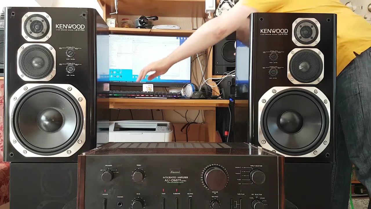Тест № 1 колонок KENWOOD LS-X700