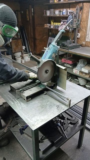 Пилим заготовки!