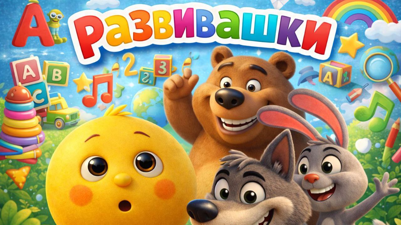 Развивашки! СБОРНИК мультиков для малышей смотреть онлайн