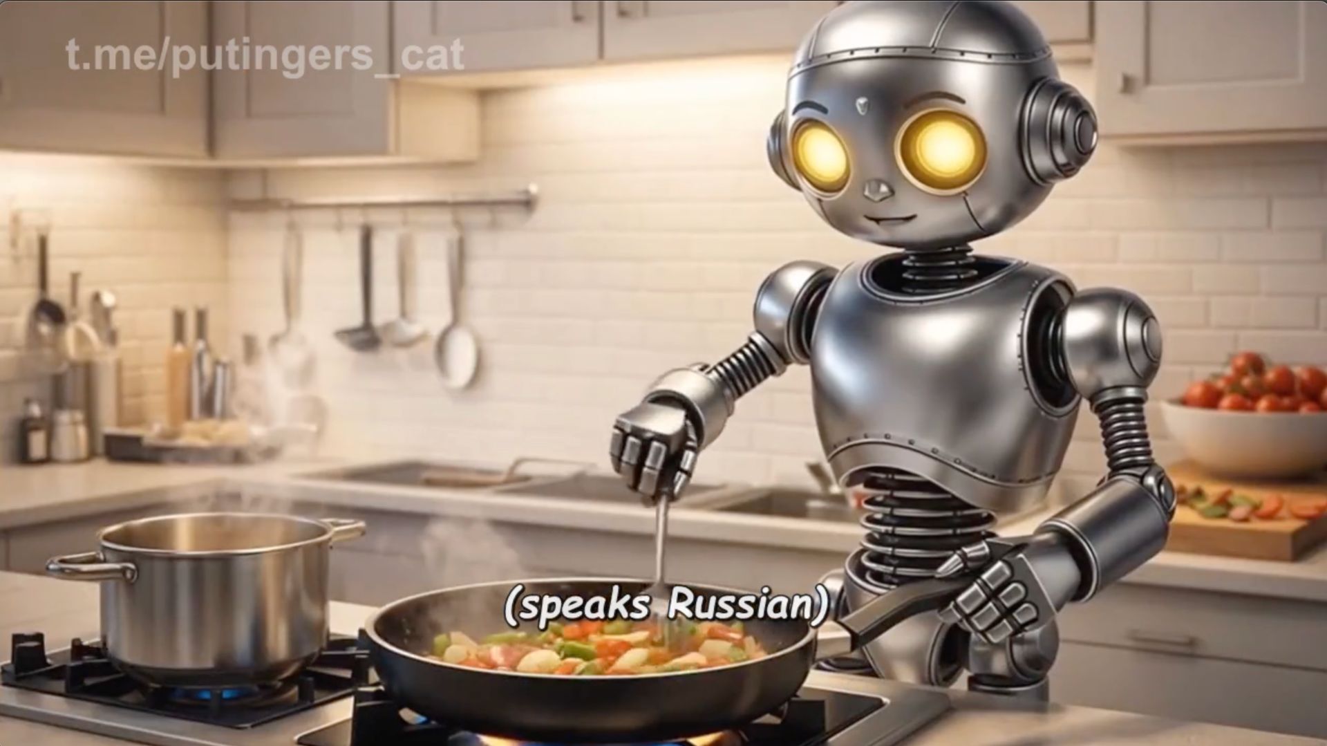 Gesha the Robot (Сказка про робота Гешу на английском)