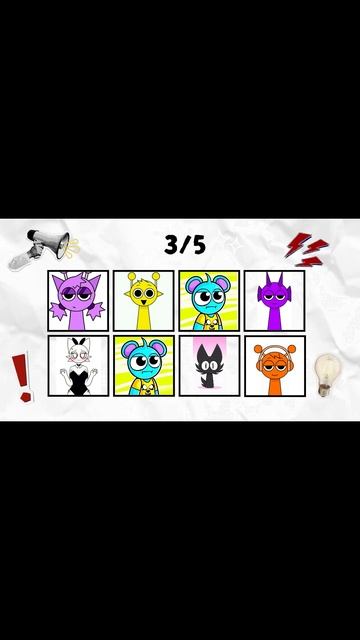 Say the word game.#shorts #incredibox #sprunki.