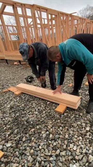 Строим каркасный дом. Репортаж с места событий  #каркасныйдом #модульныйдом #стройка