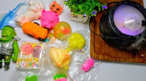 АСМР СКВИШИ 🥰 волшебный горшочек на распаковке сквишей и антистрессы 🥰