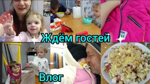 Влог. Встречаем гостей.Покупки.