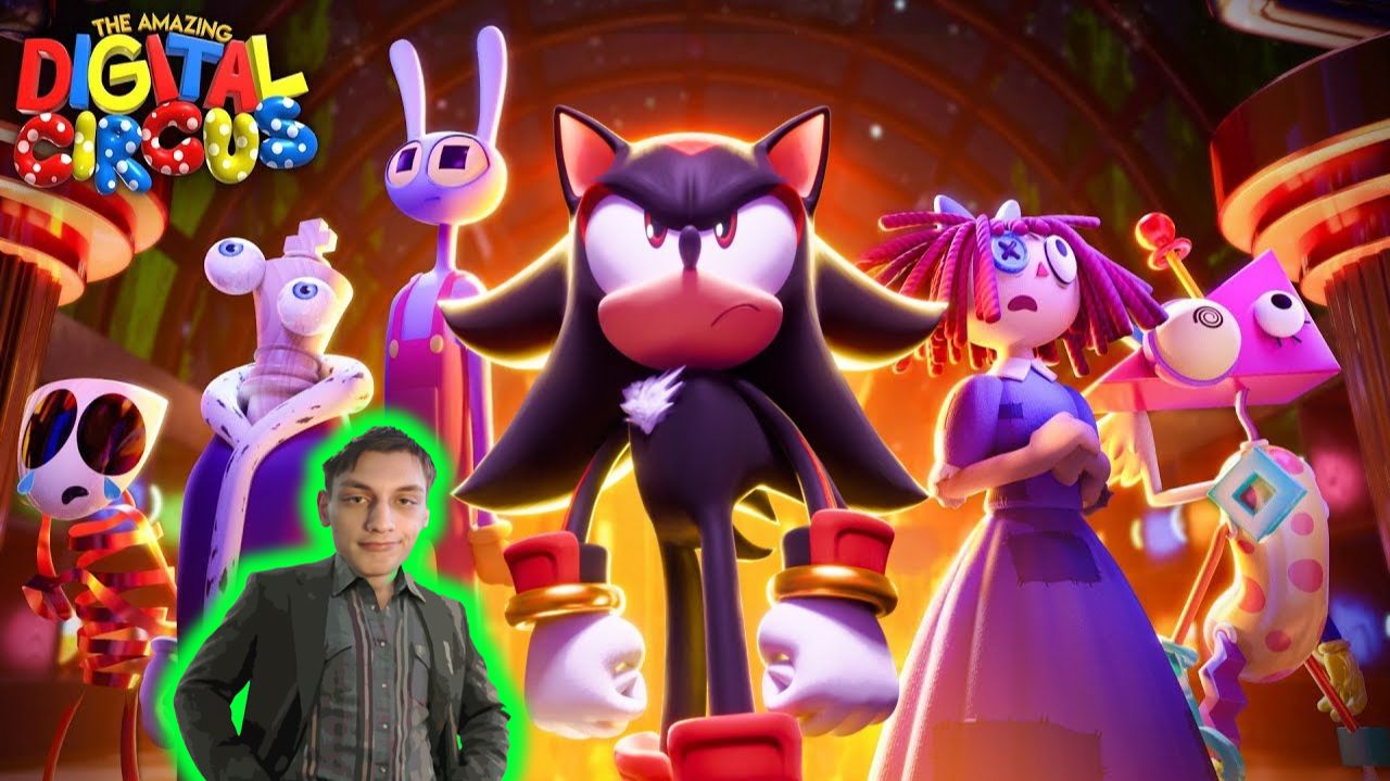 Что, если бы в Удивительном Цифровом Цирке 7 был Шэдоу ? - Реакция на JayPig Animations смотреть онлайн