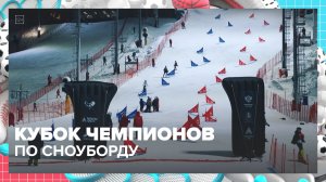 В Москве прошел Кубок Чемпионов по сноуборду — Москва 24