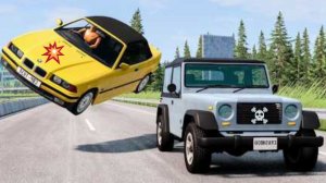 BeamNG Drive - Аварии с потерей управления