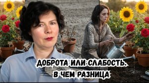 Доброта или слабость  В чем разница