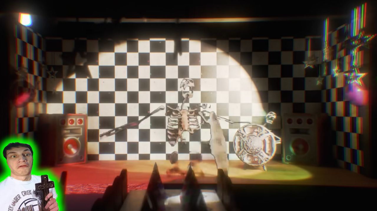 Скелет стучит по щиту, но это музыка ремикс ФНАФ 2 - Реакция на SuperKek смотреть онлайн