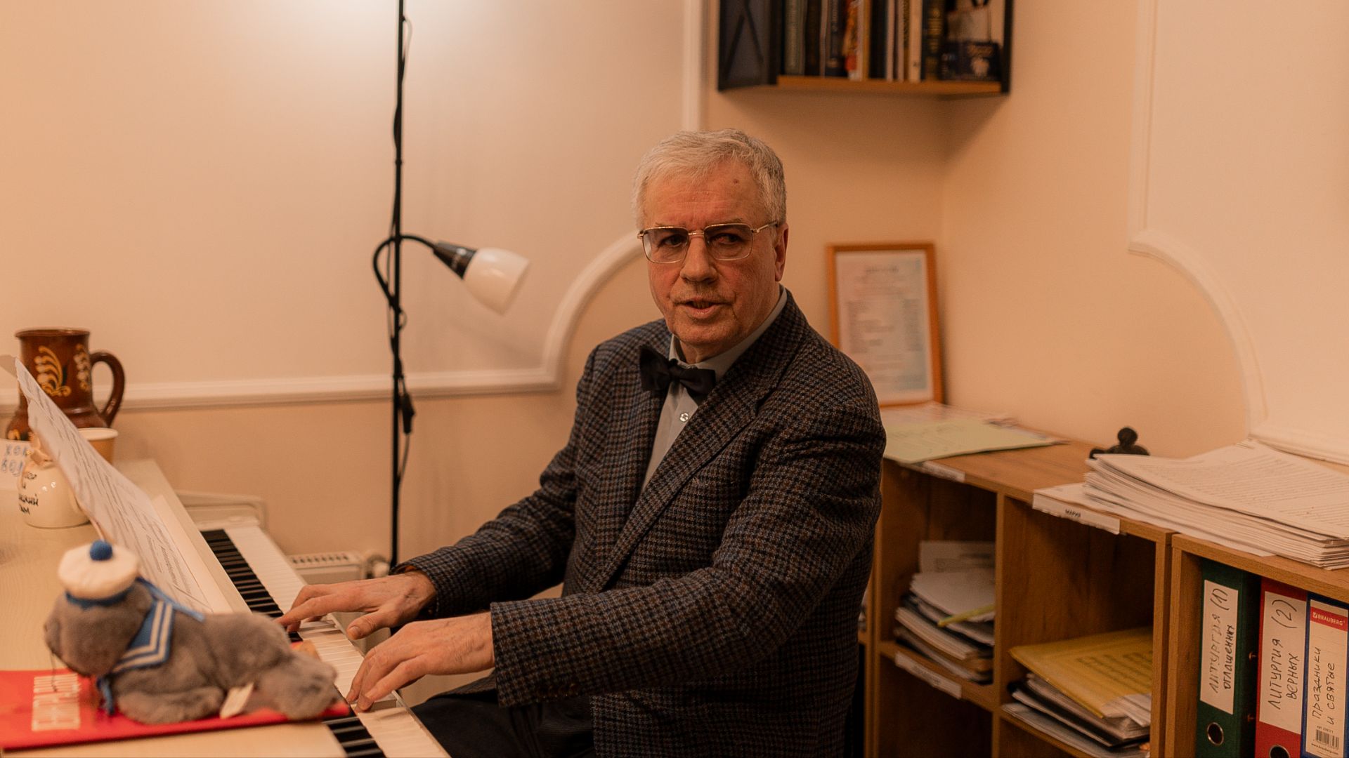 Творческая встреча Виктора Плешака в Андреевской Хоровой Школе