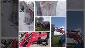 Погрузчик ПКУ-0,9 для МТЗ , Т40 и ЮМЗ