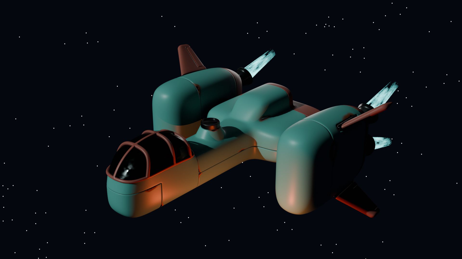 Звездолет ч.2