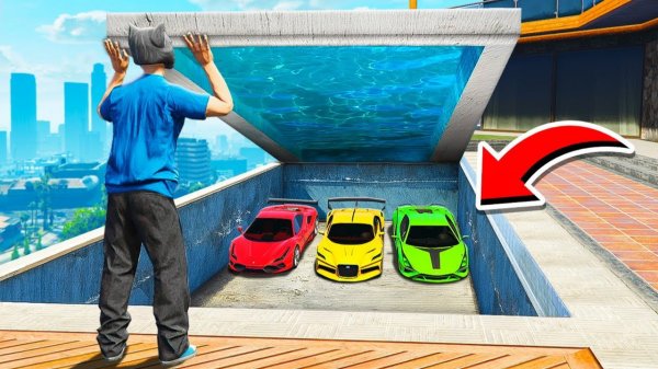 СЕКРЕТНЫЙ ВХОД ПОД БАССЕЙНОМ ФРАНКЛИНА В ГТА 5! ЧТО СКРЫТО ВНУТРИ_