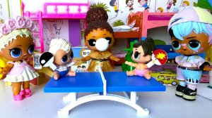 МЫ ИГРАЛИ.. 🤣🤣🤣 Куклы ЛОЛ сюрприз веселый детский садик ПУПСИКИ мультики Даринелка