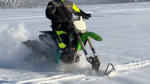 Зима — не повод стоять в гараже😎 Гусеничный комплект для кросс, эндуро мотоциклов PROMAX ALIEN!