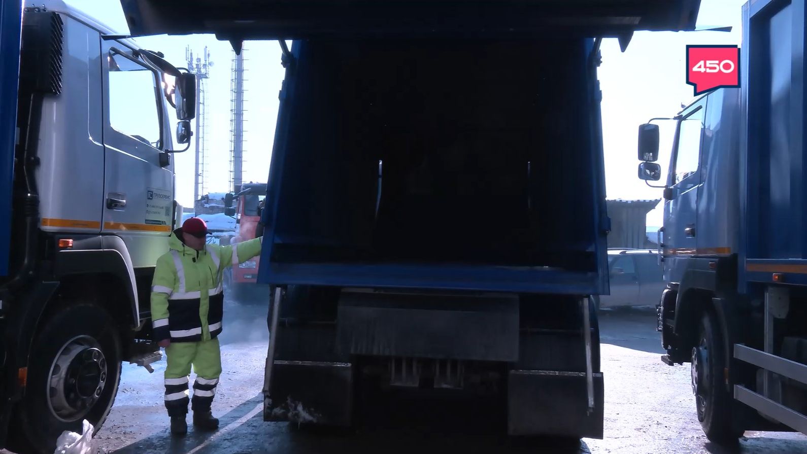 Новые мусоровозы в Самарской области. Обновление автопарка смотреть онлайн