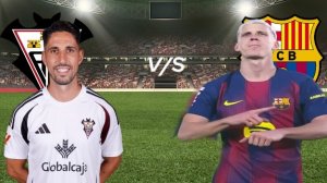 ФУТБОЛ КУБОК ИСПАНИИ 1/4 ФИНАЛА.  АЛЬБАСЕТЕ - БАРСЕЛОНА.  ТЕКСТОВАЯ ОНЛАЙН ТРАНСЛЯЦИЯ