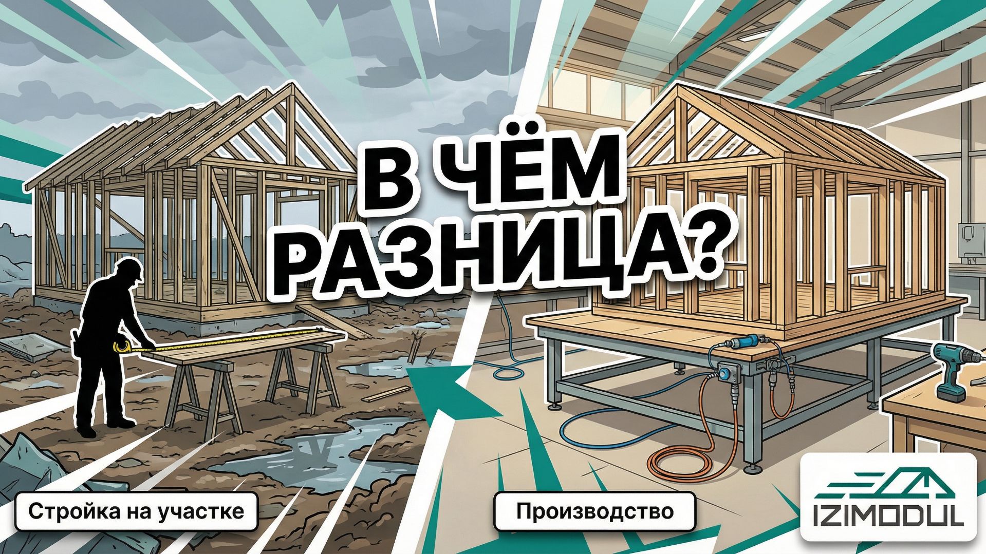 Стройка на участке против стройки на производстве смотреть онлайн