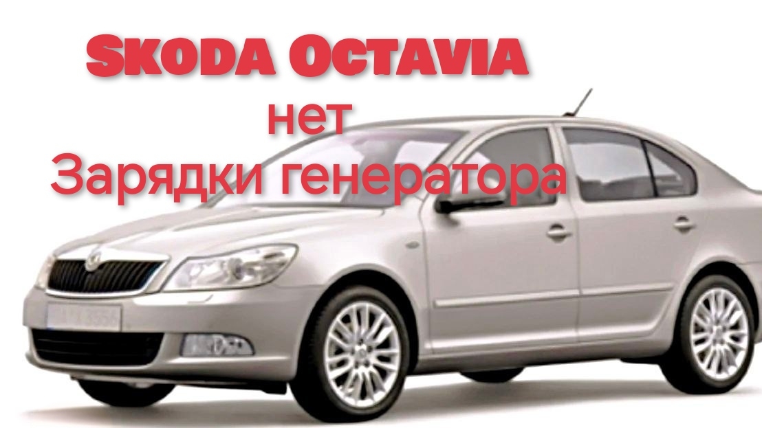 Шкода Октавия.Нет возбуждения на генератор